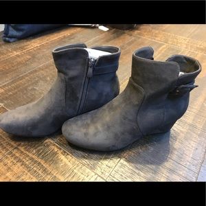 Dreampairs Gray Ankle Booties